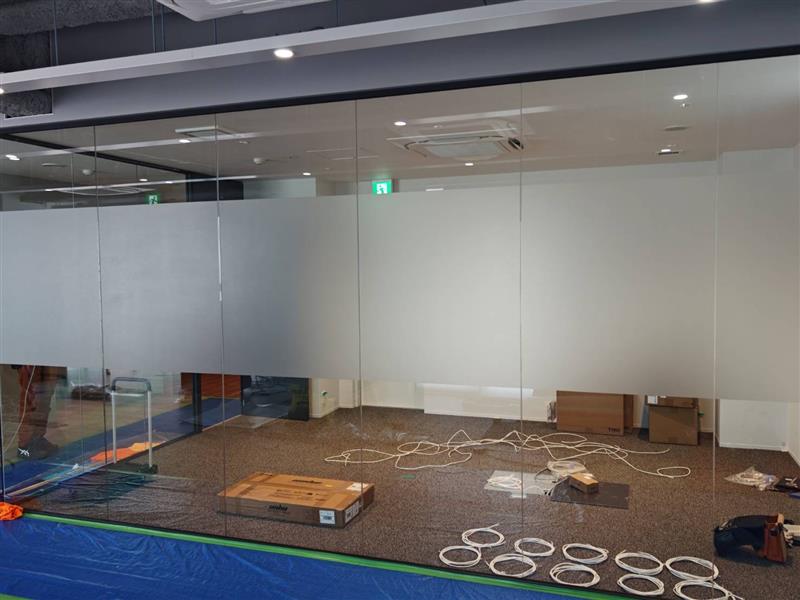 目隠しフィルム施工 画像