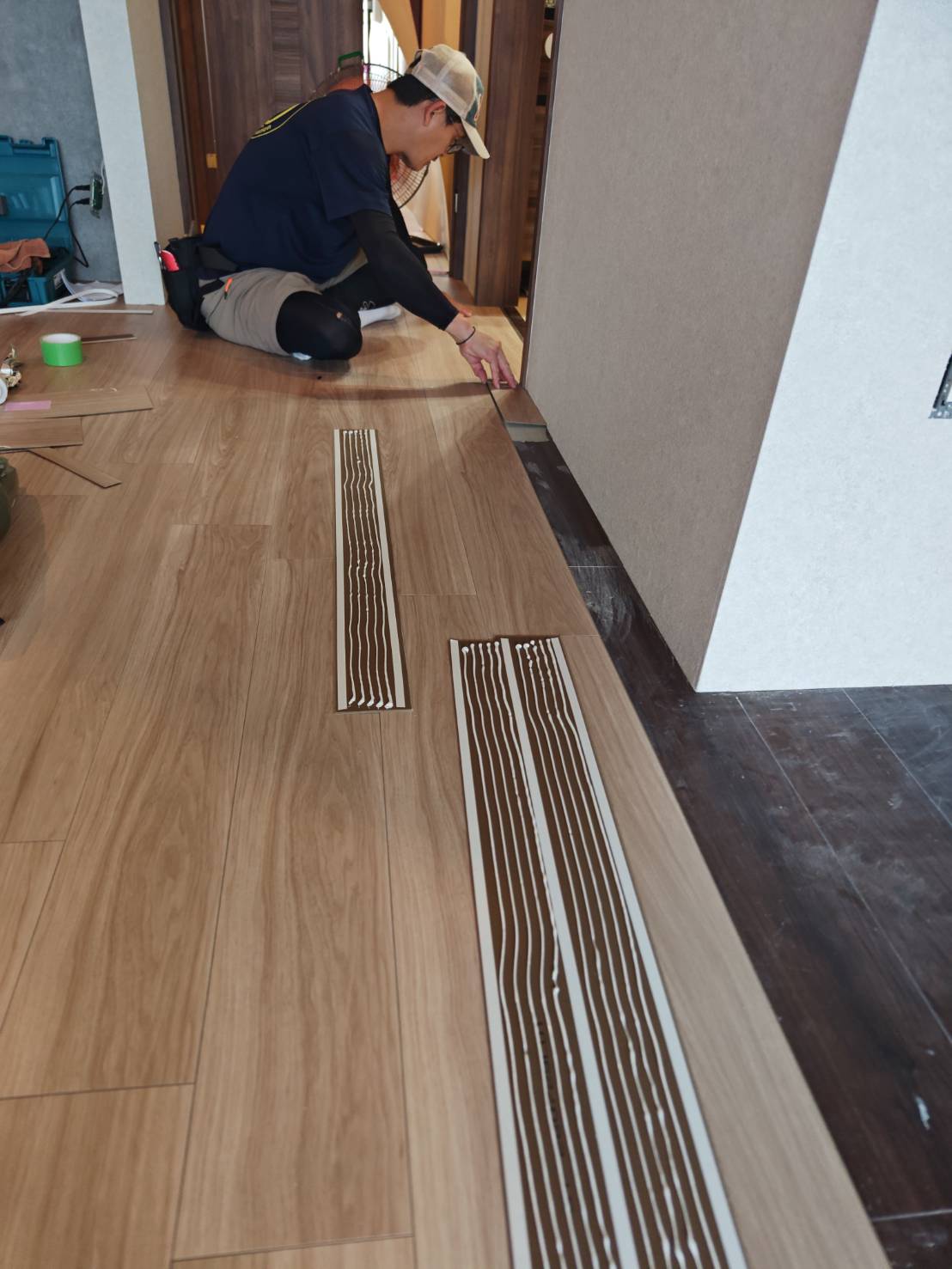 ウスイータ施工　分譲マンションの床リフォーム（施工後）